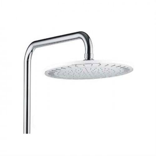 Душевой гарнитур WeltWasser 20250WT с термостатом, с двумя душевыми лейками, хром, белый