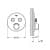смеситель grohe grohtherm smartcontrol для душа, внешняя часть 29145000 Купить Смеситель Grohe Grohtherm SmartControl для душа, внешняя часть 29145000 по низкой цене