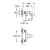 Смеситель для ванны Grohe BauCurve 32807000 Смеситель для душа Grohe BauCurve 32807000