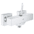 Смеситель для ванны Grohe Eurocube Joy 23665000 Смеситель для душа Grohe Eurocube Joy 23665000
