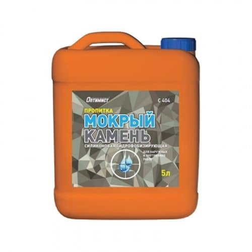 Купить Гидрофобизатор Оптимист Мокрый Камень C404 пропиточный 1 л по низкой цене