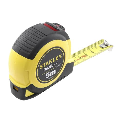 Купить Рулетка STANLEY Tylon Dual Lock с автостопом и фиксатором 5 м х 19 мм по низкой цене