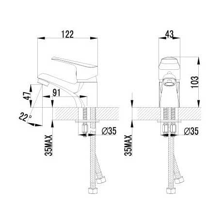 Купить Смеситель Lemark Partner LM6556C для раковины по низкой цене