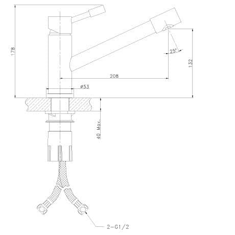 Купить Смеситель Lemark Expert LM5072S для кухни по низкой цене