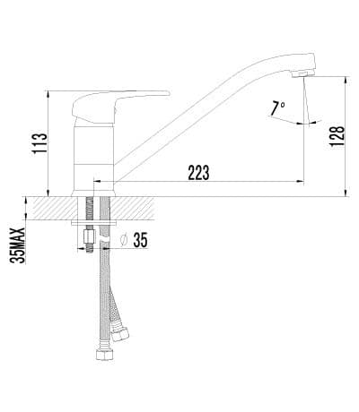 Купить Смеситель Lemark Pramen LM3304C для кухни по низкой цене