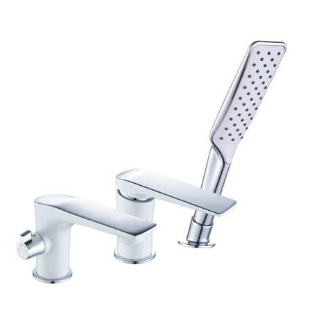 Купить Смеситель Lemark Allegro LM5945CW на борт ванны по низкой цене