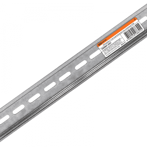 Купить DIN-рейка TDM Electric оцинкованная 6 модулей L11 см по низкой цене