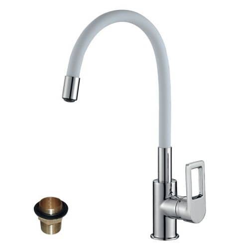 Купить Смеситель Rossinka Z35-35U-White для кухни по низкой цене