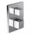 Смеситель для ванны Jacob Delafon Square E75391-CP Смеситель для душа Jacob Delafon Square E75391-CP