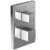 Смеситель для ванны Jacob Delafon Square E98733-CP Смеситель для душа Jacob Delafon Square E98733-CP