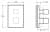 Смеситель для ванны Jacob Delafon Square E98733-CP Смеситель для душа Jacob Delafon Square E98733-CP
