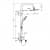Купить Стойка Ideal Standard Idealrain Soft A5691AA душевая по низкой цене