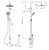 Душевая система Ideal Standard Idealrain Eco Evo A6943AA Душевой гарнитур Ideal Standard Idealrain Eco Evo A6943AA