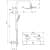 Душевой гарнитур Ideal Standard Idealrain Cube Evo A6985AA