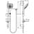Душевой гарнитур Ideal Standard Idealrain Cube M3 B0008AA