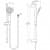 Душевая система Ideal Standard Idealrain Evo Diamond L3 B2234AA Душевой гарнитур Ideal Standard Idealrain Evo Diamond L3 B2234AA