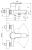 Душевая система Ideal Standard Set Ceraplan III B1118AA Душевой гарнитур Ideal Standard Set Ceraplan III B1118AA