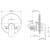 Смеситель для ванны Ideal Standard Ceraflex A6724AA Смеситель для душа Ideal Standard Ceraflex A6724AA
