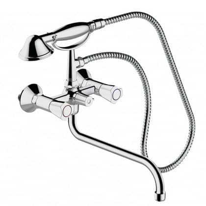 Купить Смеситель Bravat Duo F6133186CP-LB-RUS для ванны по низкой цене