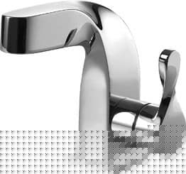 Купить Смеситель Bravat Wave F174108C-2 для раковины по низкой цене