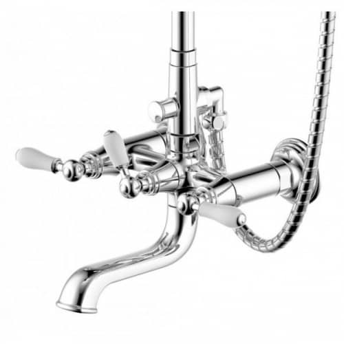 Купить Стойка Bravat Art F65193CP-A2-RUS душевая со смесителем по низкой цене