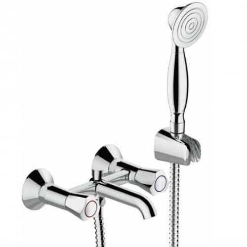 Купить Смеситель Bravat Duo F6133186CP-B для ванны по низкой цене