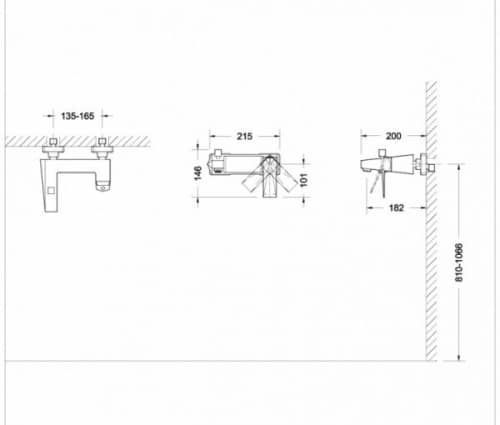 Купить Смеситель Bravat Iceberg F676110C-01 для ванны по низкой цене