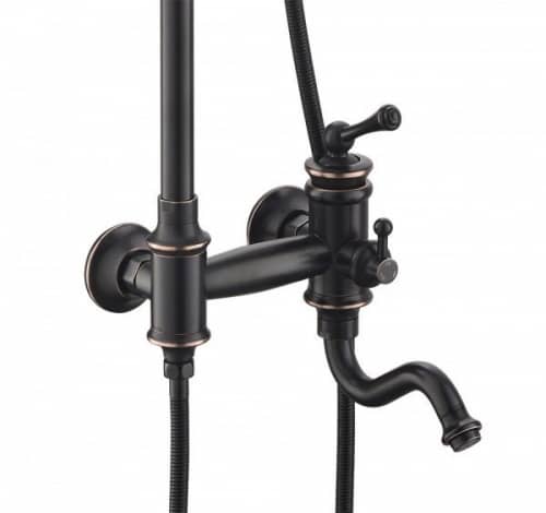 Купить Стойка Timo Adelia SX-6010/04 black antique душевая по низкой цене