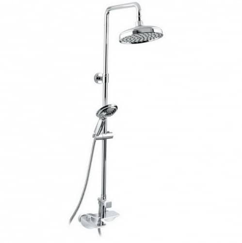 Купить Стойка Timo Helmi SX-1070/00-16 (712) chrome white душевая по низкой цене