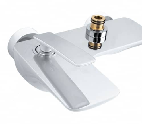 Купить Стойка Timo Helmi SX-1070/00-16 (712) chrome white душевая по низкой цене