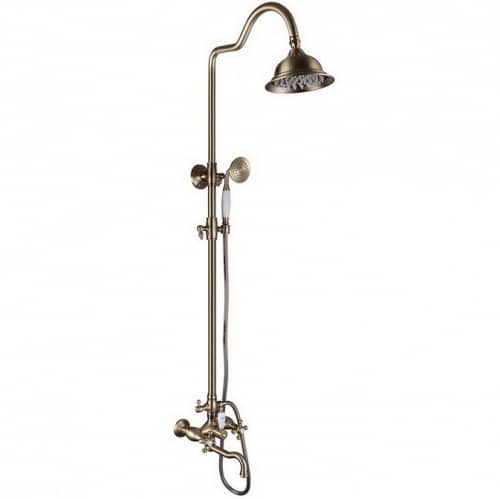 Купить Стойка Timo Nelson SX-1291/02 antique душевая по низкой цене