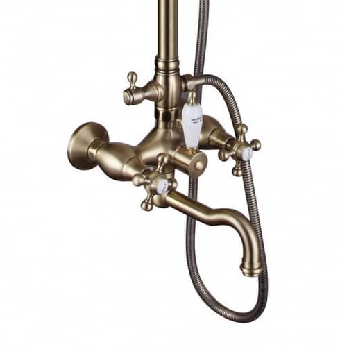 Купить Стойка Timo Nelson SX-1291/02 antique душевая по низкой цене