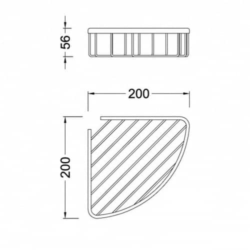 Купить Полочка-решетка Timo Nelson 160077/02 antique по низкой цене