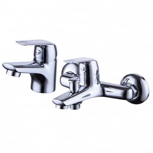 Купить Набор Zenta Рико Z2314 смесителей для ванны с аксессуарами по низкой цене