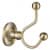 Купить Крючок Timo Nelson 160013/02 antique для ванной двойной по низкой цене