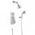Душевая система Timo Helmi SX-4059/00-16SM chrome white Душевой гарнитур Timo Helmi SX-4059/00-16SM chrome white