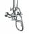Купить Стойка Timo Nelson SX-1290/00 chrome душевая по низкой цене