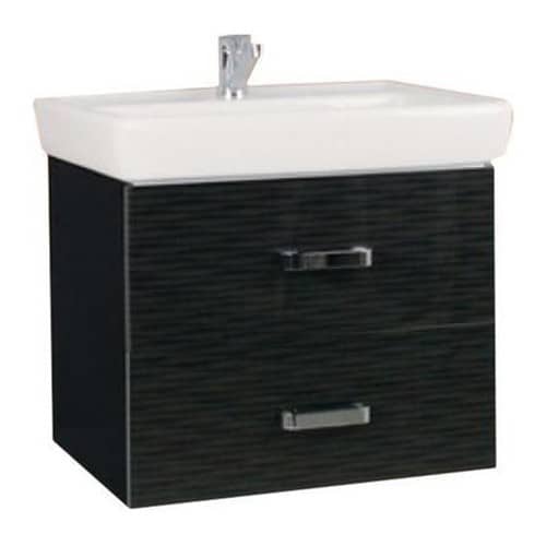 Купить Тумба Акватон Америна 60 под раковину 1A135401AM950 чёрная по низкой цене
