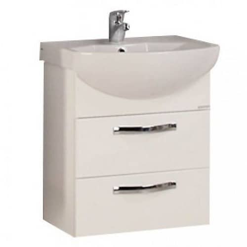 Купить Тумба Акватон Ария М 50 под раковину 1A140001AA010 белая по низкой цене
