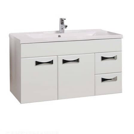 Купить Тумба Акватон Диор 120 под раковину 1A110601DR010 белая по низкой цене