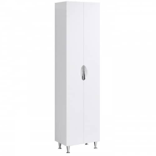 Купить Шкаф-пенал Aqwella Лайн П5 белый 500х1900х314 мм по низкой цене