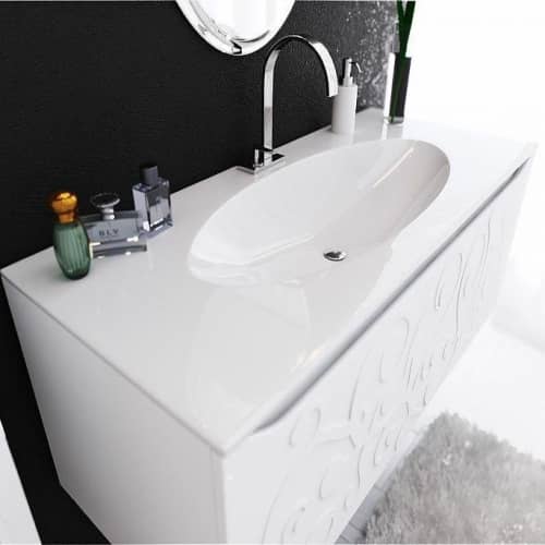 Купить Раковина Aqwella Elegance El.12.04.D 1200х510 мм по низкой цене