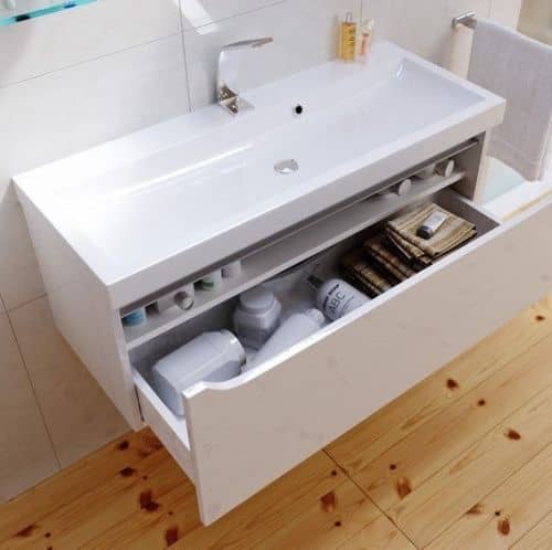 Купить Тумба Aqwella 5 звезд Верона 80 под раковину Акация 800х400х400 мм по низкой цене