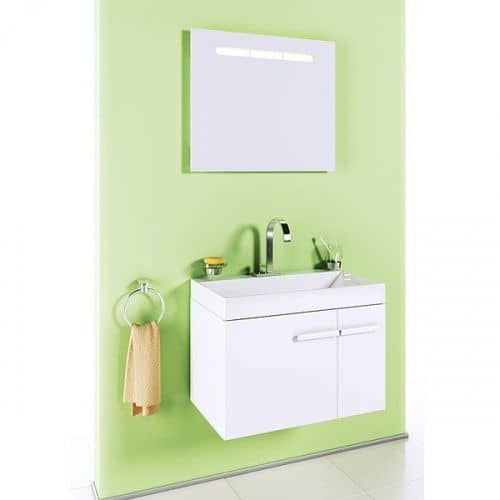 Купить Тумба Aqwella Европа 70 под раковину белая 700х430х400 мм по низкой цене