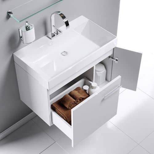 Купить Тумба Aqwella Европа 70 под раковину белая 700х430х400 мм по низкой цене