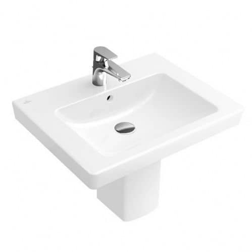 Купить Раковина Villeroy & Boch Subway 2.0 71136001 накладная 600х470 мм по низкой цене