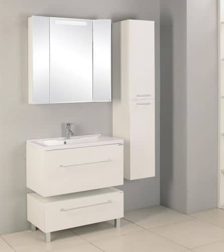 Купить Комод Акватон Мадрид 120 М белый 1A168803MA010 по низкой цене
