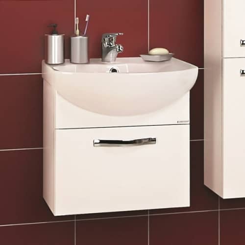 Купить Тумба Акватон Ария 50 под раковину 1A140301AA010 белая по низкой цене