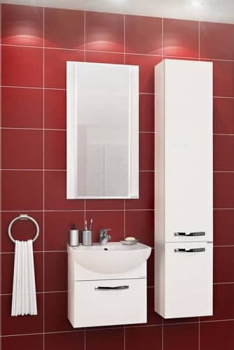 Купить Тумба Акватон Ария 65 под раковину 1A134001AA010 белая по низкой цене