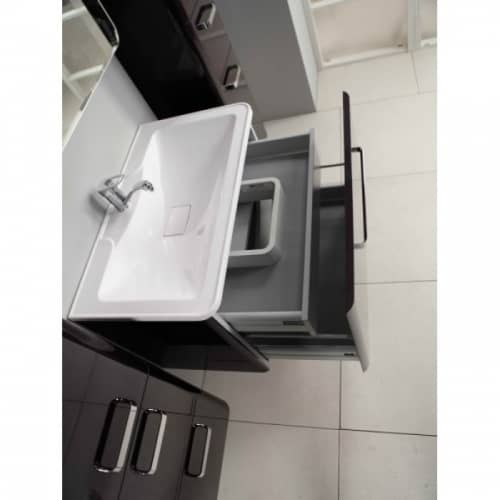 Купить Тумба Акватон Валенсия 90 под раковину 1A123501VA340 гранат по низкой цене